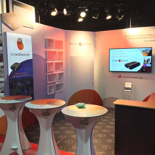 Visuele communicatie - Crowdbeamer